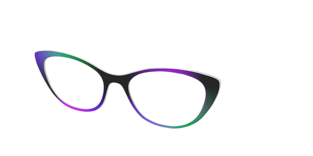 The Potion Gradient - Angle Top Image - Pair Eyewear