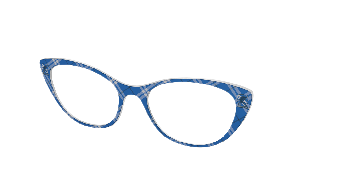 The Ravenclaw™ Plaid - Angle Top Image - Pair Eyewear
