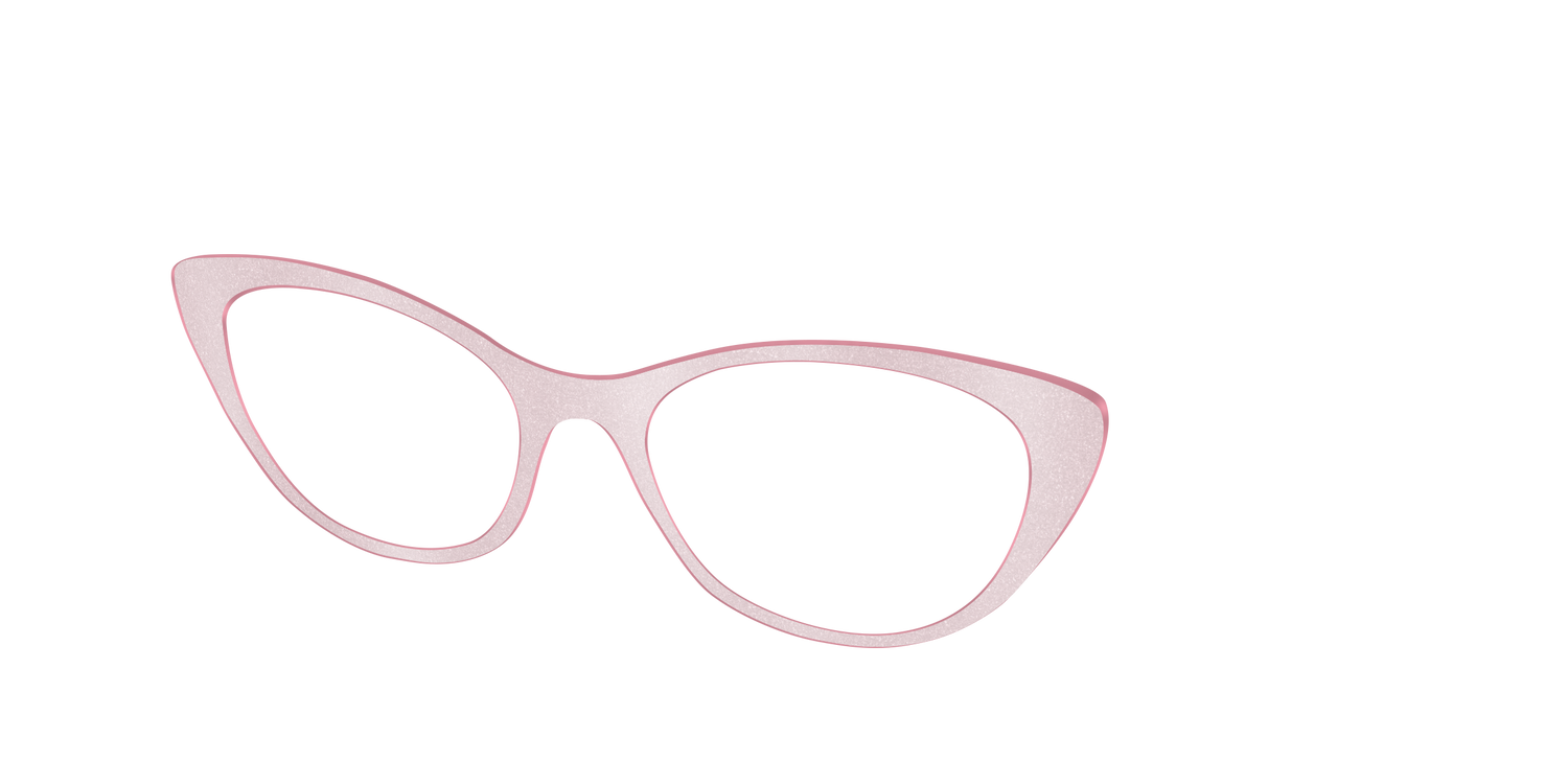 The Rose Shimmer - Angle Top Image - Pair Eyewear