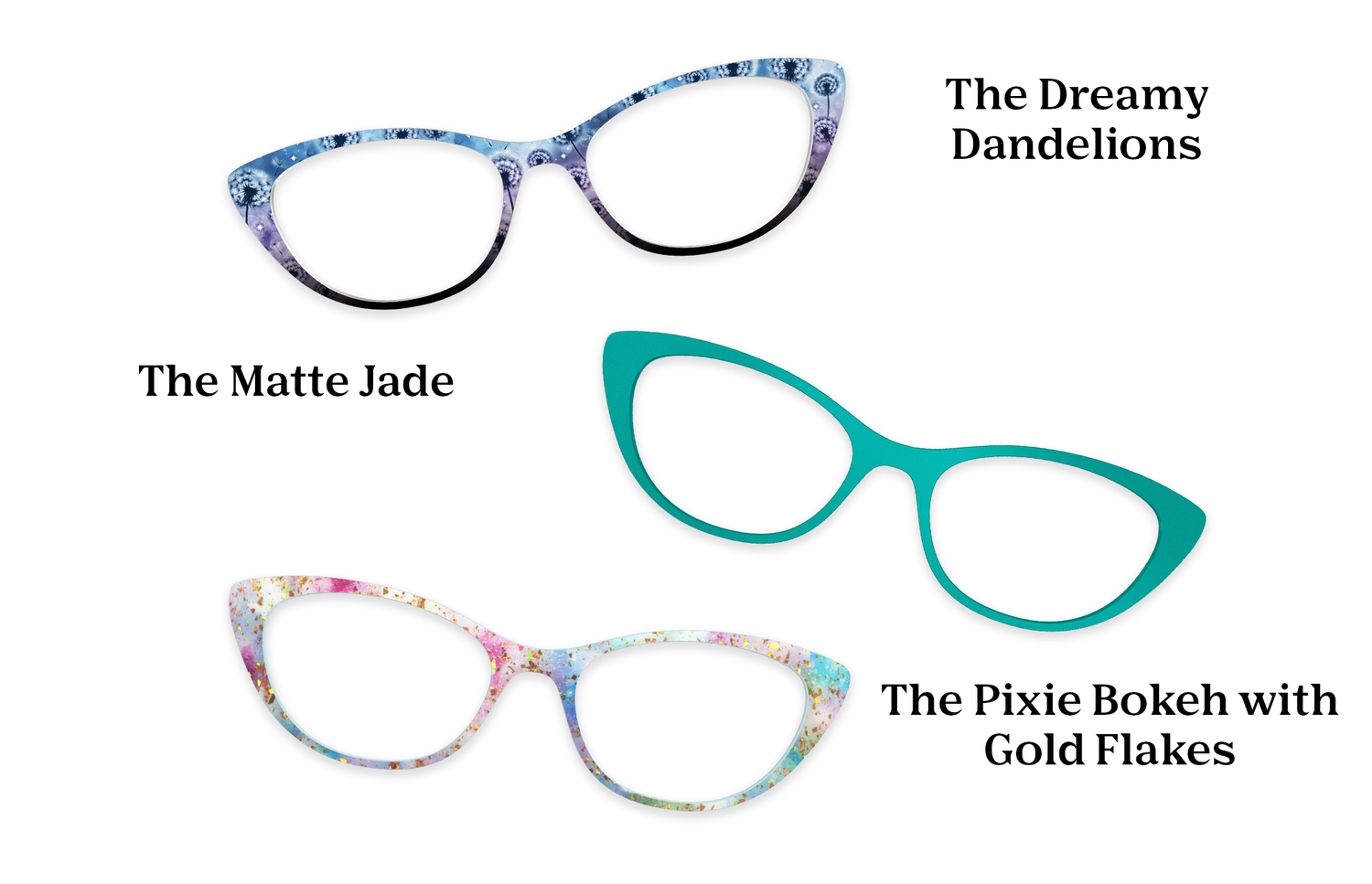 The ella - Seafoam Clear - Pairing Set - Pair Eyewear