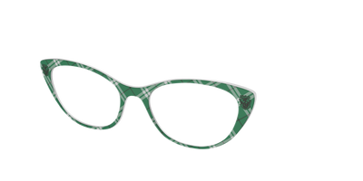 The Slytherin™ Plaid - Angle Top Thumbnail - Pair Eyewear