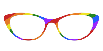 The Traditional Pride Flag - Front Top Thumbnail - Pair Eyewear