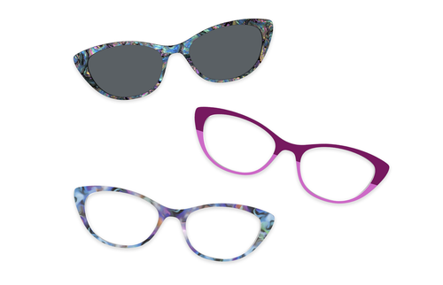 The Violet Wildflower Pairing Set - Pair Eyewear