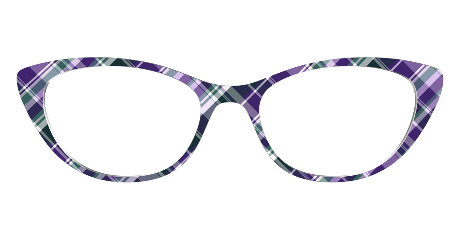 The Winter Winds Plaid - Front Top Image - Pair Eyewear