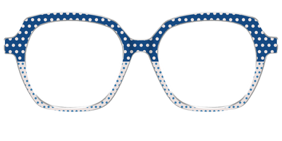 The Aegean Polka Dot Print Mix - Front Top Thumbnail - Pair Eyewear