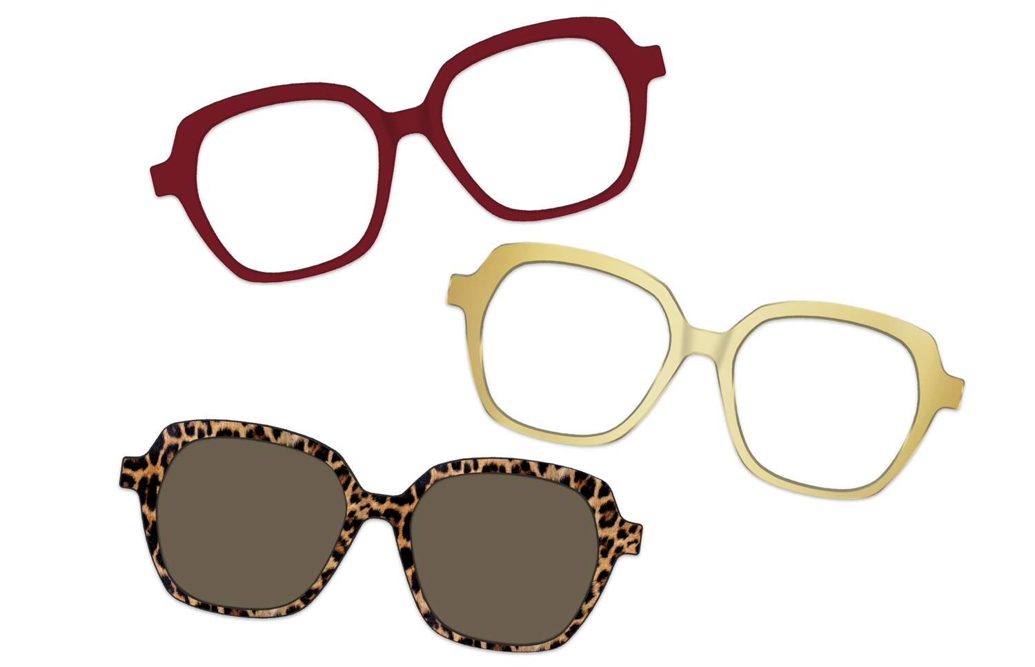 Amber Tortoise with Gold Set - Product Image 1 - Pair Eyewear