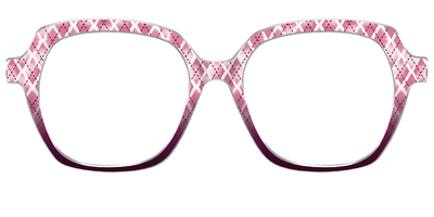 The Artful Argyle - Front Top Thumbnail - Pair Eyewear