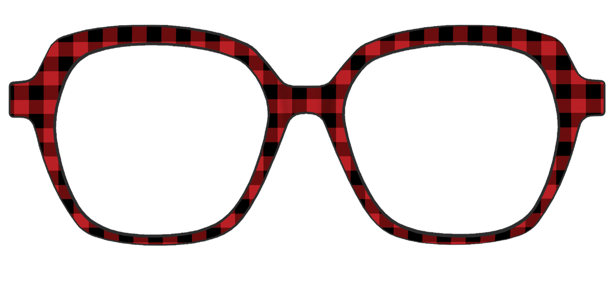 The Buffalo Plaid - Front Top Image - Pair Eyewear