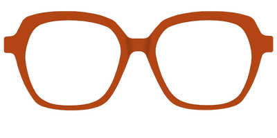 The Burnt Orange - Front Top Thumbnail - Pair Eyewear