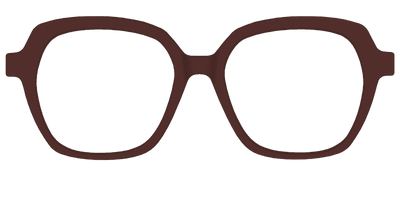 The Chocolate - Front Top Thumbnail - Pair Eyewear
