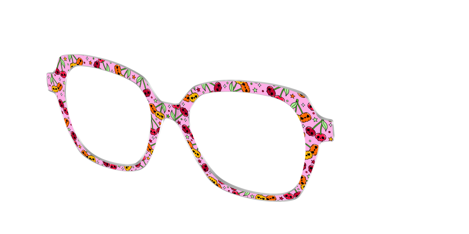 The Creeperific Cherries - Angle Top Image - Pair Eyewear
