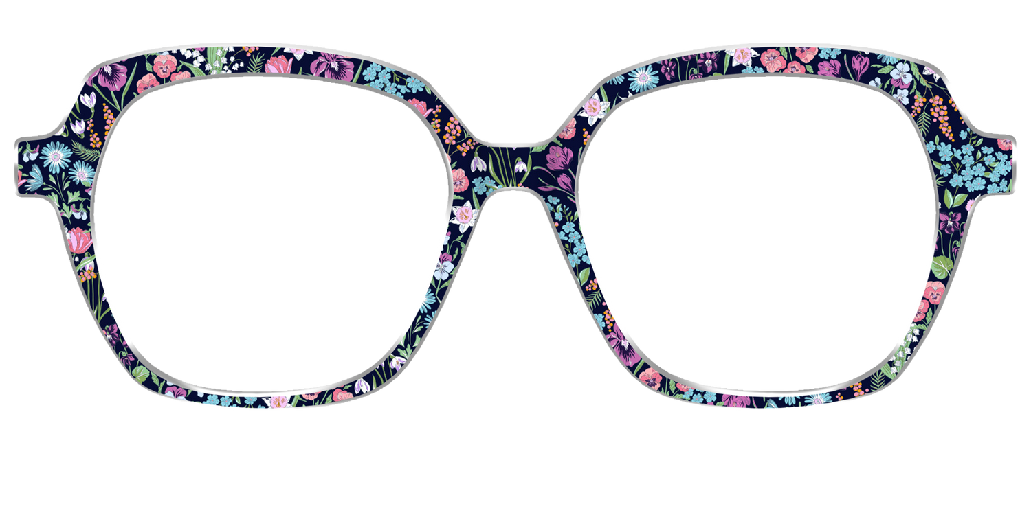 The Demure Blossoms - Front Top Image - Pair Eyewear