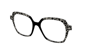 The Ecru Embroidery - Angle Top Thumbnail - Pair Eyewear