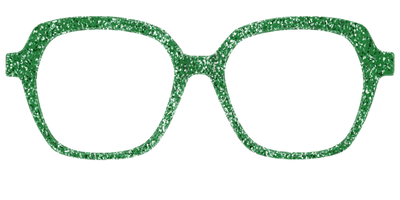 The Emerald Sparkle - Front Top Thumbnail - Pair Eyewear