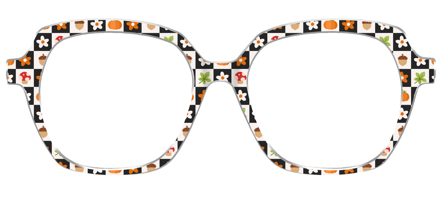 The Fall Festive Check - Front Top Image - Pair Eyewear