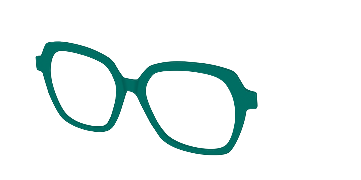 The Forest Green - Angle Top Image - Pair Eyewear