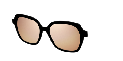 The Polarized Gold Reflective Sun Top - Angle Top Thumbnail - Pair Eyewear