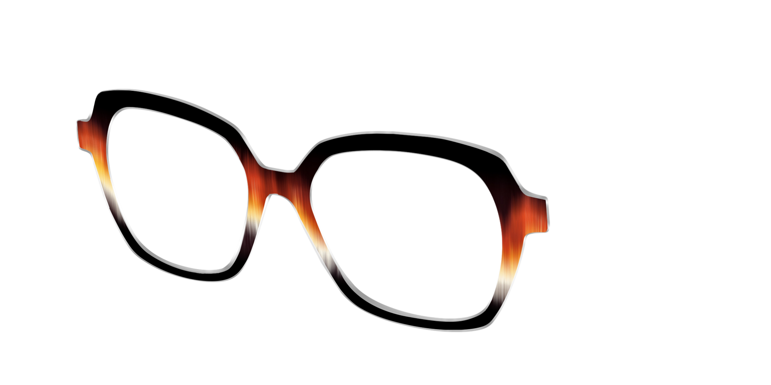 The Hallows' Eve Gradient - Angle Top Image - Pair Eyewear