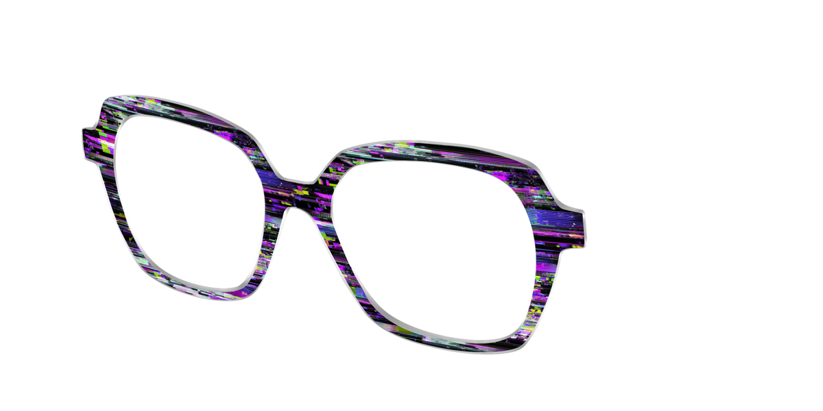 The Horror Film Glitch - Angle Top Image - Pair Eyewear