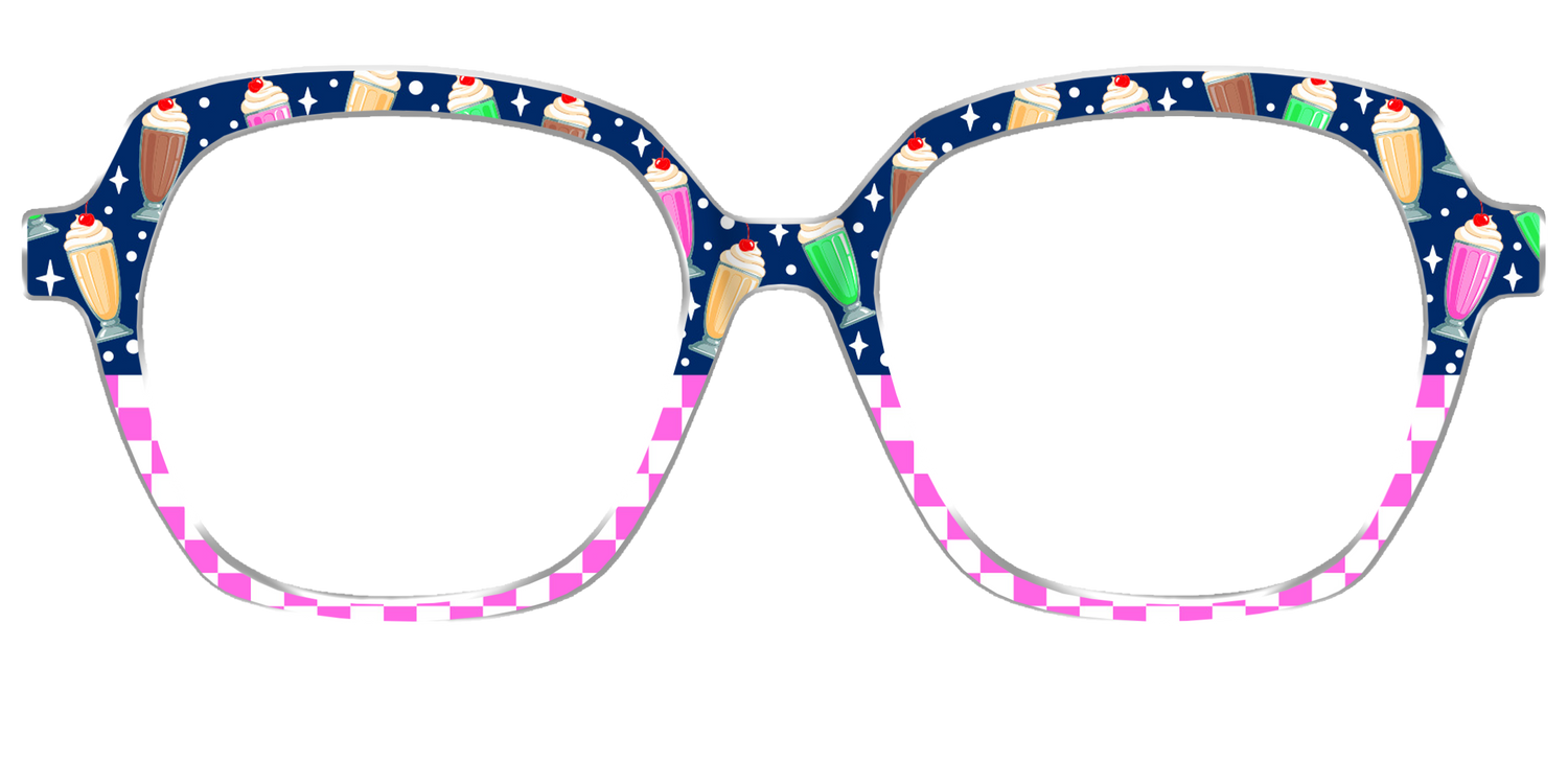 The Ice Cream Social Split - Front Top Image - Pair Eyewear