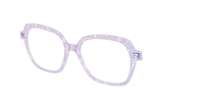 The Iridescent Groovy Graveyard - Angle Top Thumbnail - Pair Eyewear