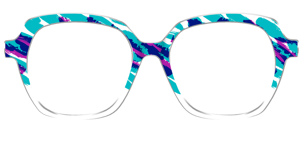 The Jazzy Scribble - Front Top Image - Pair Eyewear
