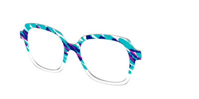 The Jazzy Scribble - Angle Top Thumbnail - Pair Eyewear