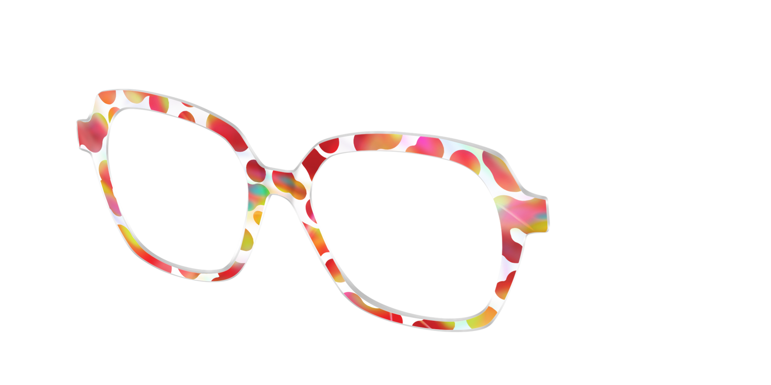 The Lava Lamp Crystal - Angle Top Image - Pair Eyewear