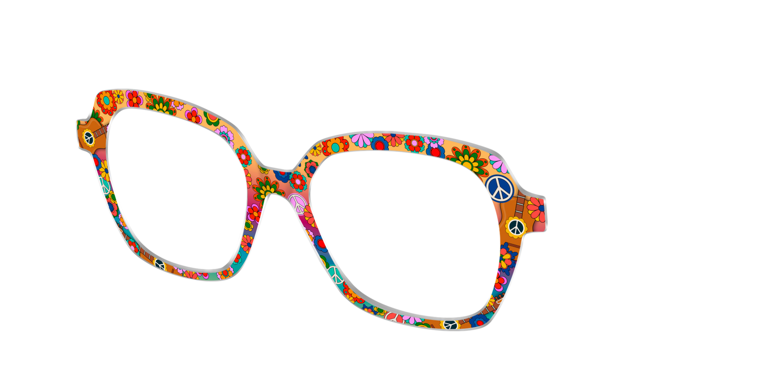 The Love & Harmony - Angle Top Image - Pair Eyewear