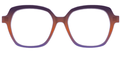 The Matte Midnight to Violet Gradient - Front Top Thumbnail - Pair Eyewear