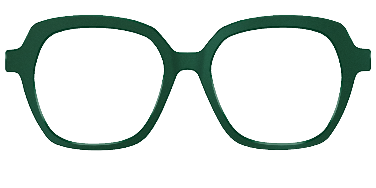 The Matte Spruce - Front Top Image - Pair Eyewear