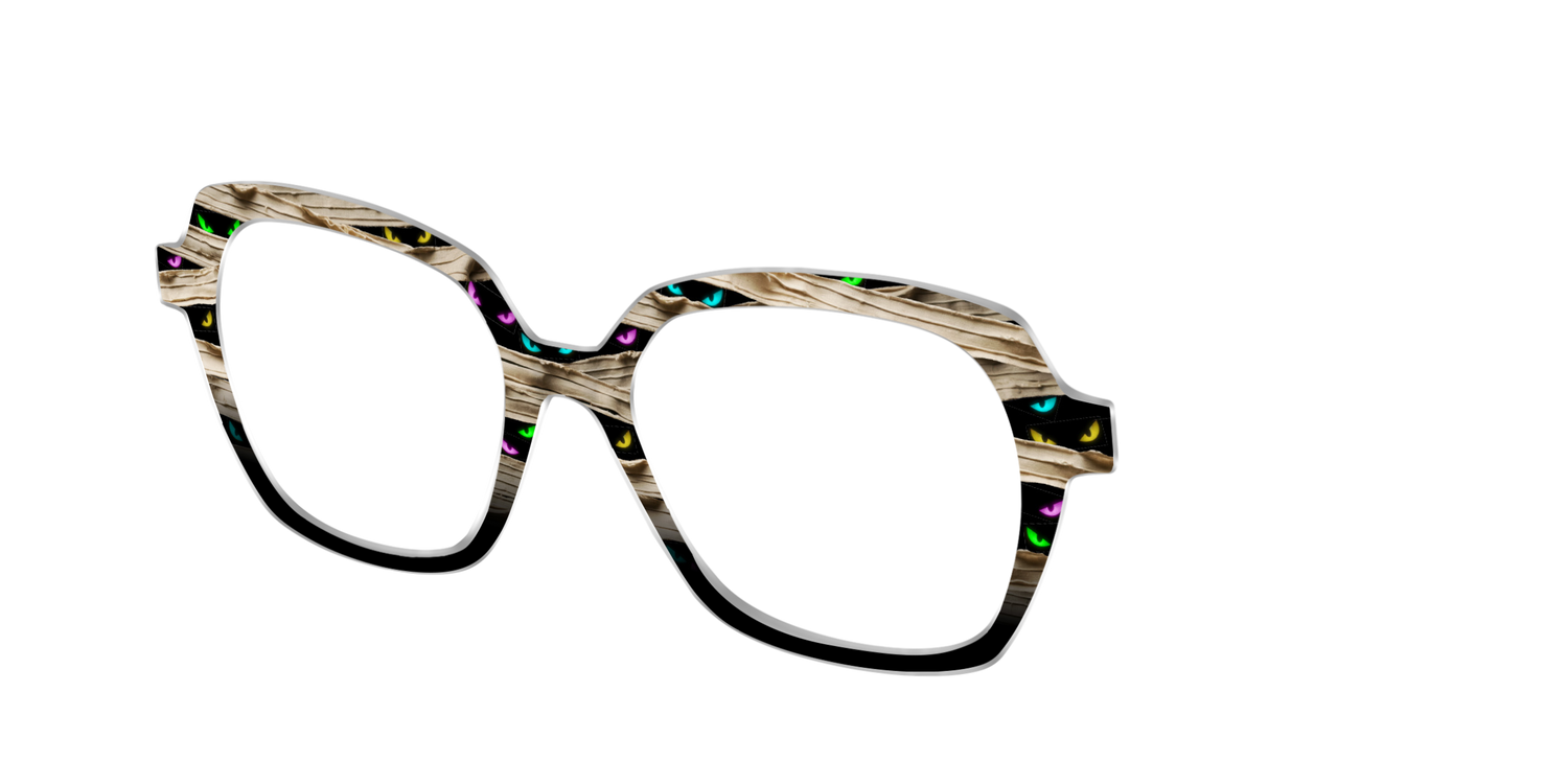 The Mystical Mummy Wraps - Angle Top Image - Pair Eyewear