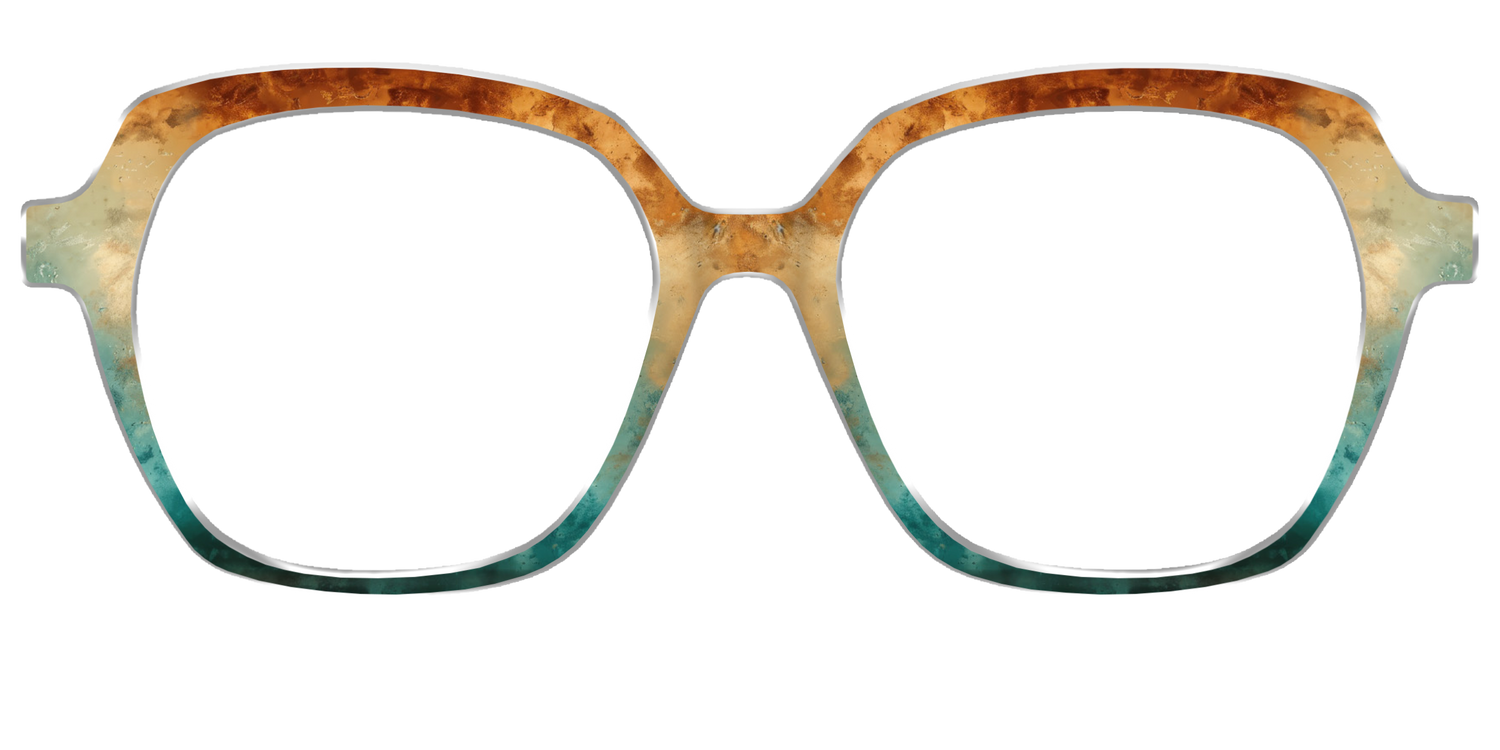 The Oxidized Copper - Front Top Image - Pair Eyewear