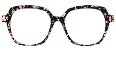 The Pallid Paint Splatter - Front Top Thumbnail - Pair Eyewear