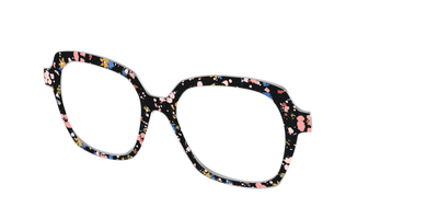 The Pallid Paint Splatter - Angle Top Thumbnail - Pair Eyewear