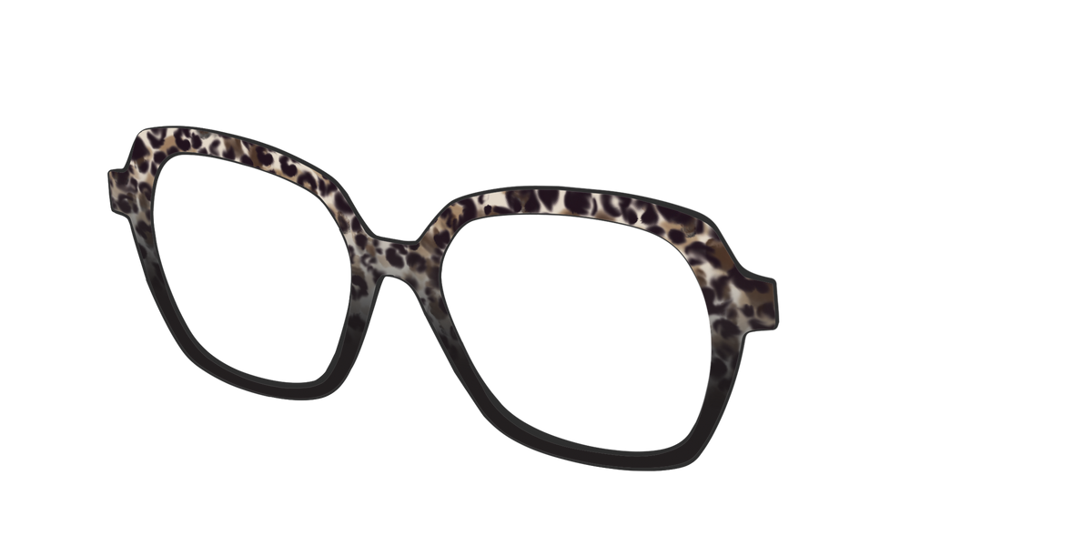 The Party Animal Tortoise - Angle Top Image - Pair Eyewear