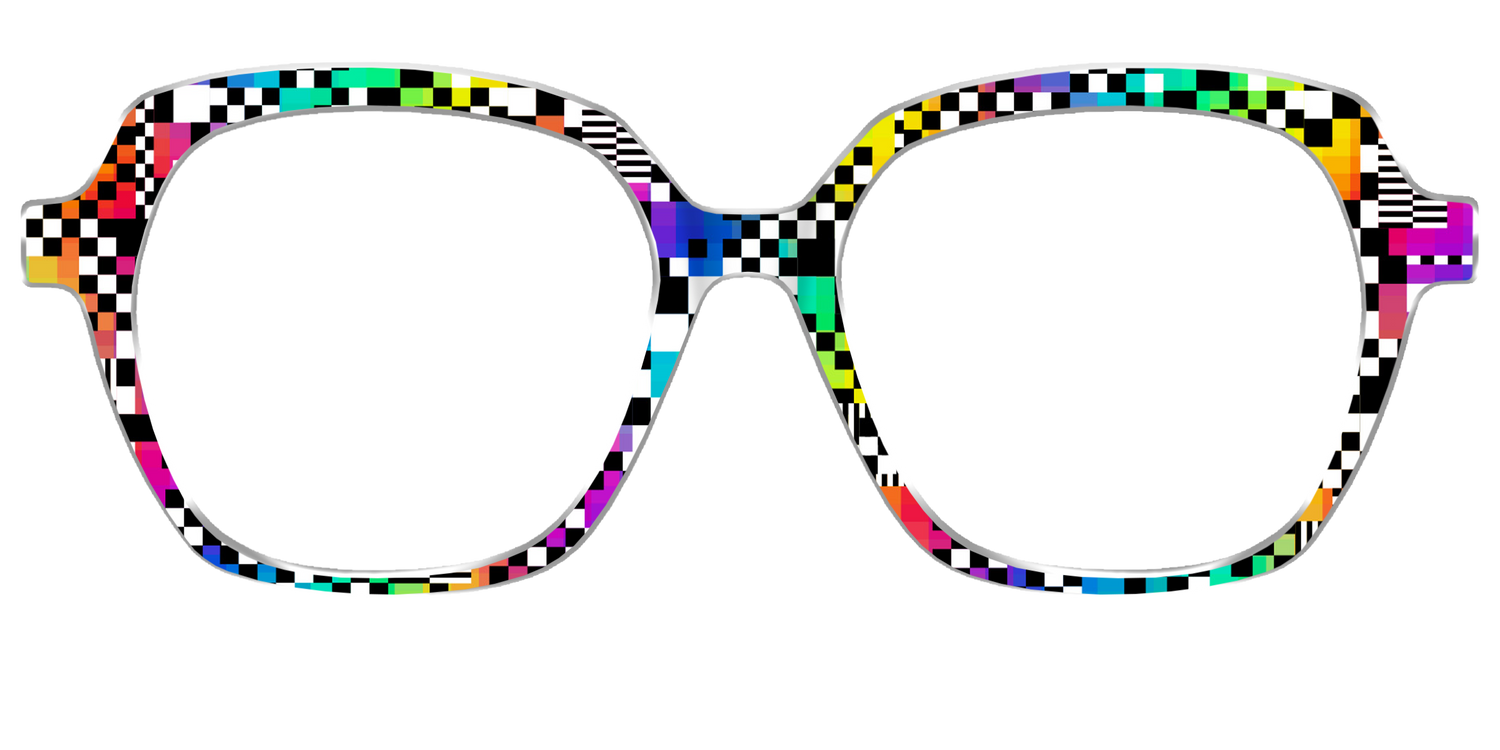 The Prismatic Check - Front Top Image - Pair Eyewear