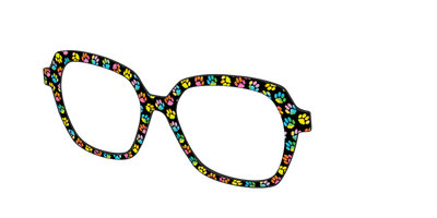 The Rainbow Paw Print - Angle Top Thumbnail - Pair Eyewear