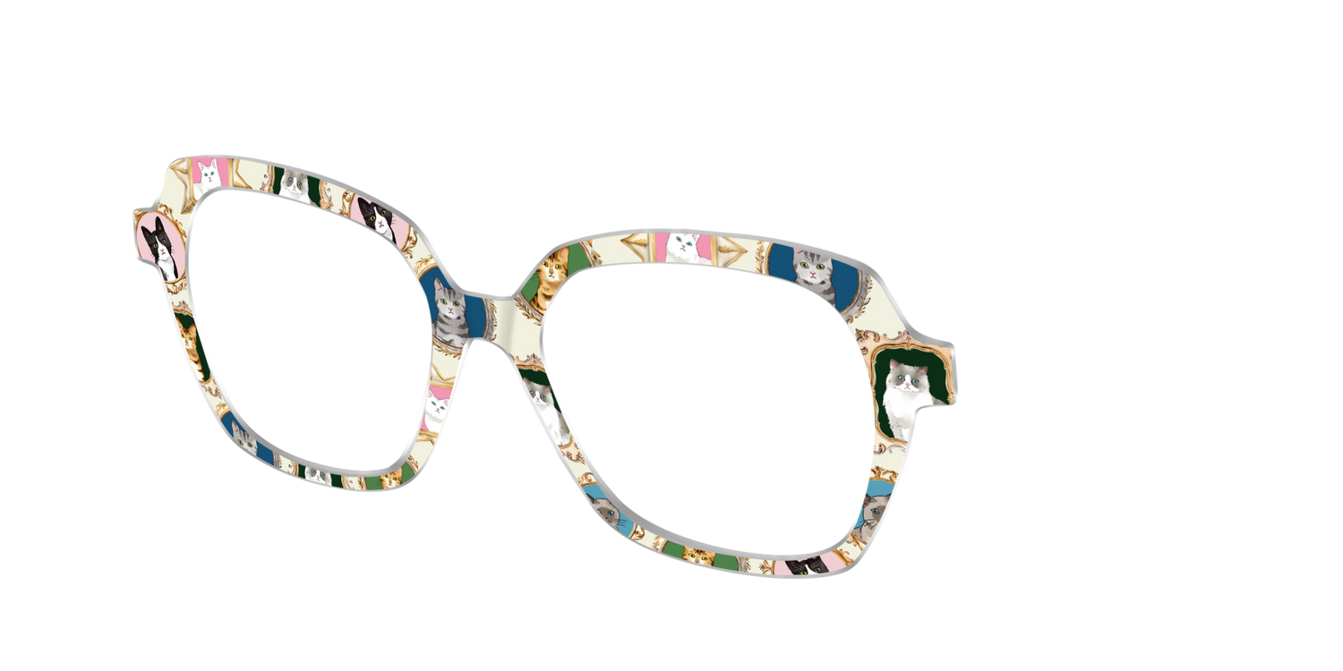 The Rococo Kittens - Angle Top Image - Pair Eyewear