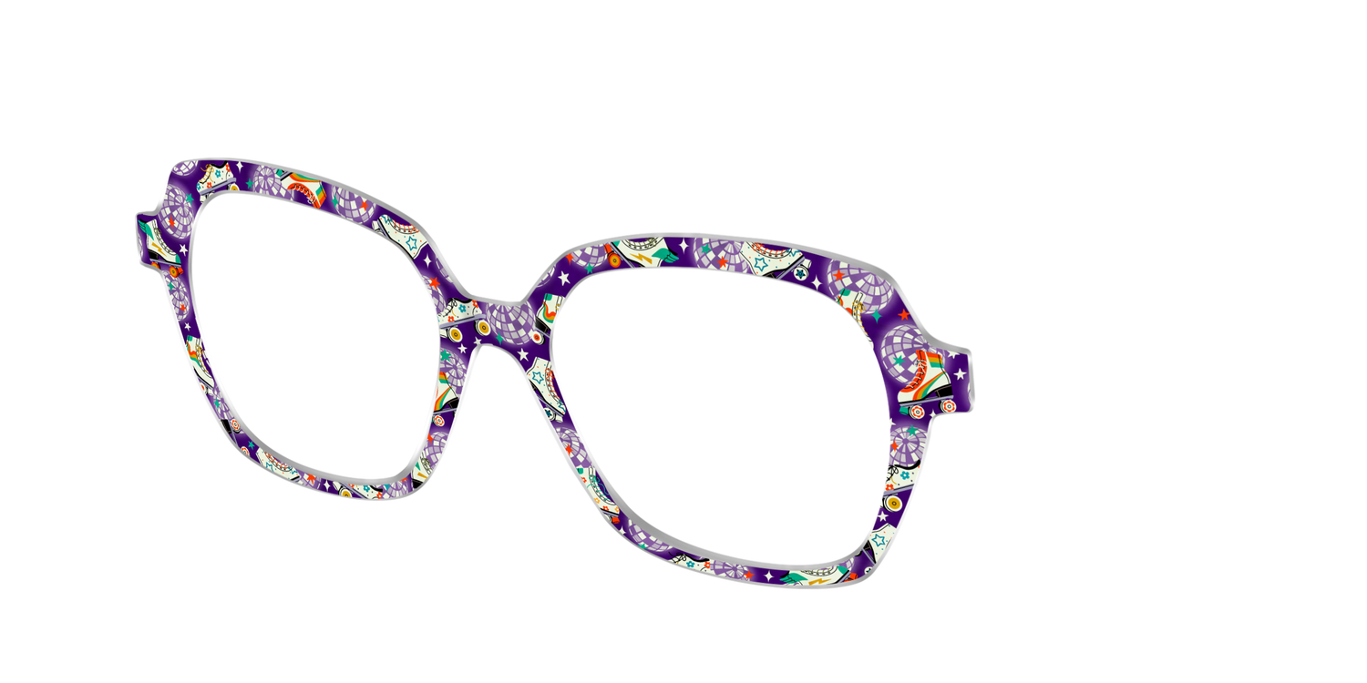 The Roller Disco - Angle Top Image - Pair Eyewear