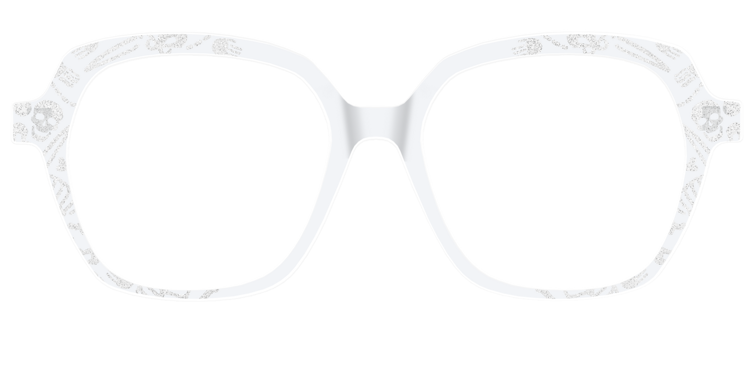 The Shimmer Skeletons - Front Top Image - Pair Eyewear