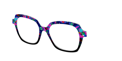 The Space Invasion Marble - Angle Top Thumbnail - Pair Eyewear