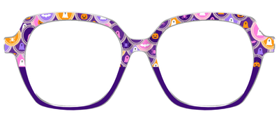 The Spooky Scallop Split - Front Top Thumbnail - Pair Eyewear