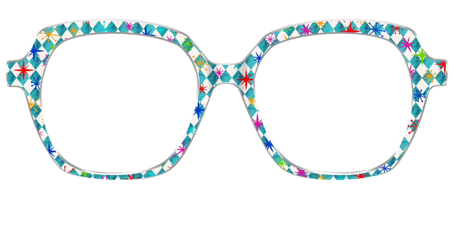 The Starburst Diamonds - Front Top Image - Pair Eyewear