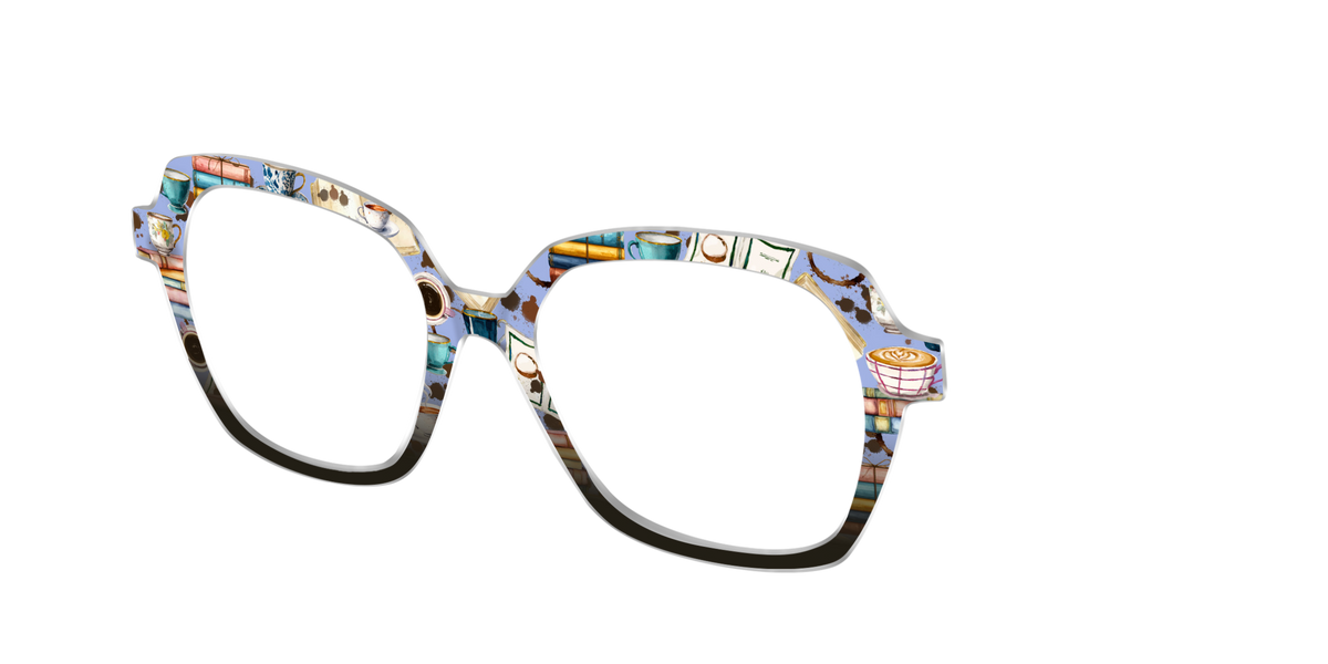 The Study Date - Angle Top Image - Pair Eyewear