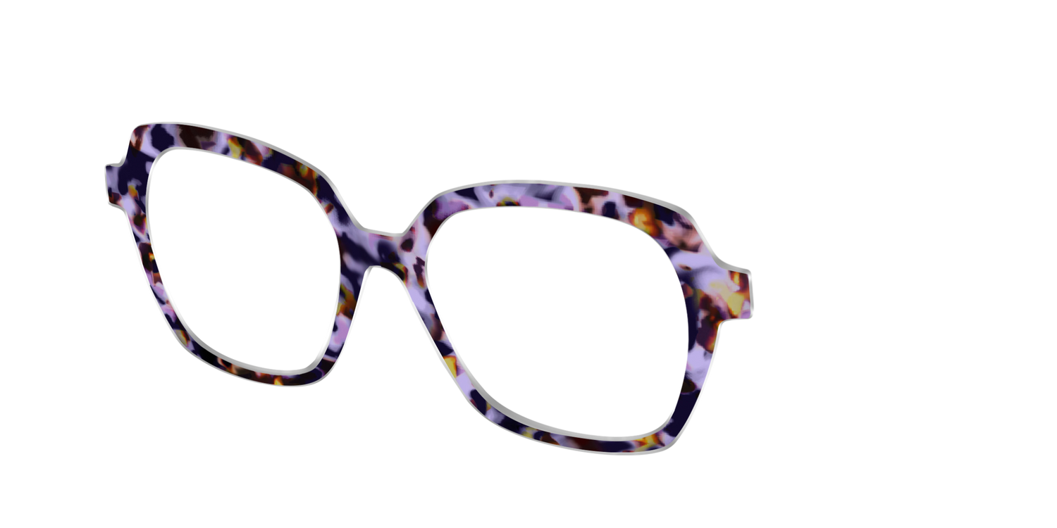 The Wildberry Tortoise - Angle Top Image - Pair Eyewear