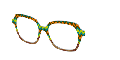The Woodgrain Waves - Angle Top Thumbnail - Pair Eyewear