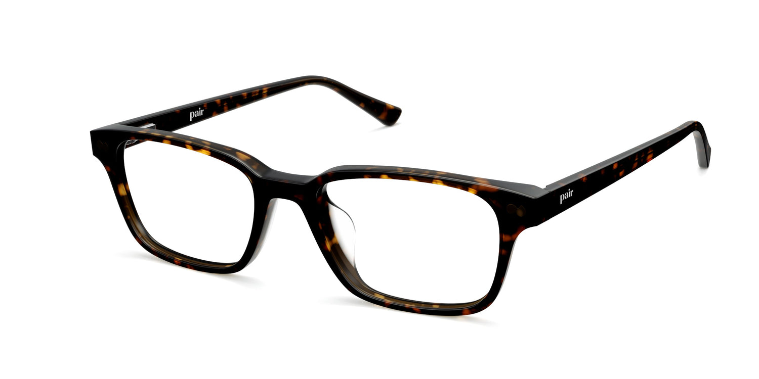 The Finley - Black - Angle Base Image - Pair Eyewear