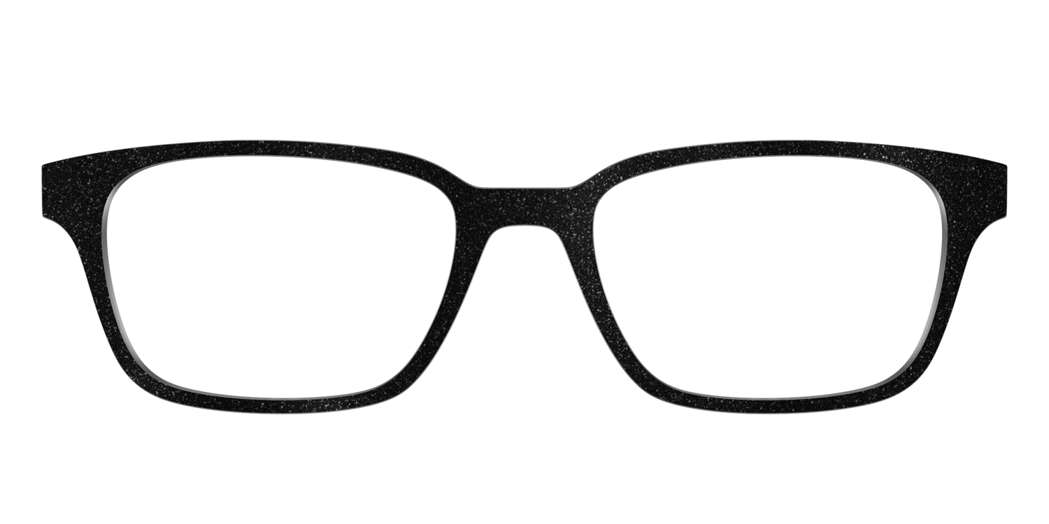 The Black Shimmer - Front Top Image - Pair Eyewear