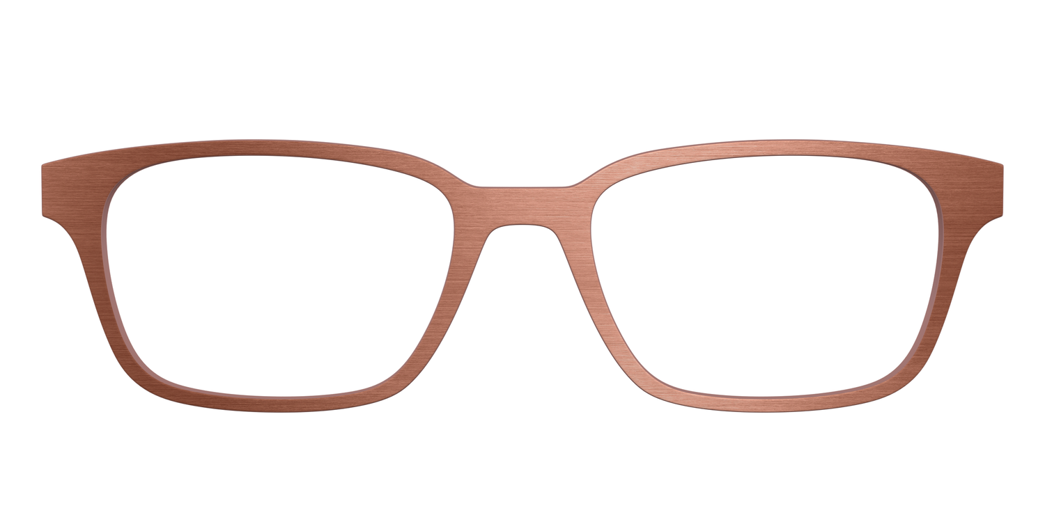 The Brushed Champagne - Front Top Image - Pair Eyewear